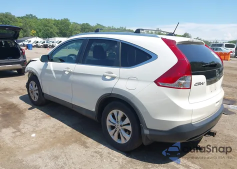 2013 Honda Cr-V Ex-L z USA, uszkodzony, nr VIN 5J6RM3H74DL005103